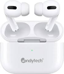 Candytech AirCandy Bluetooth Earbuds(White)