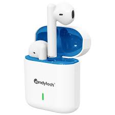 Candytech AirCandy Bluetooth Earbuds(White)