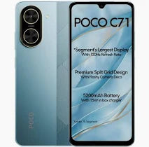 POCO C71 ( 128 GB) (6 GB RAM)