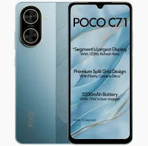 POCO C71 ( 128 GB) (6 GB RAM)